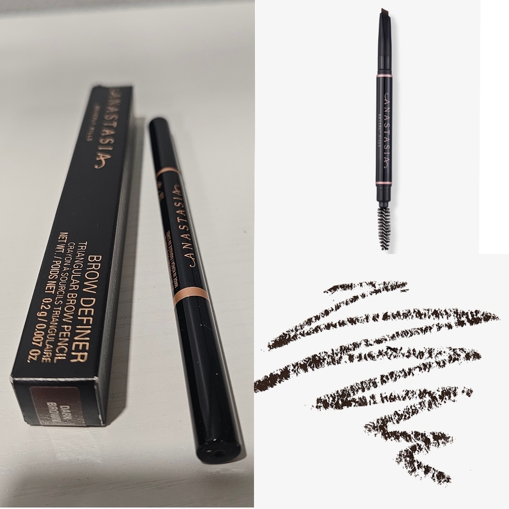 NIB ANASTASIA BEVERLY HILLS Brow Definer 3-in-1 Triangle Tip Eyebrow Pencil